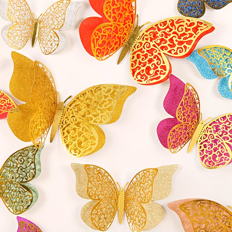 Mariposa 3D Colores