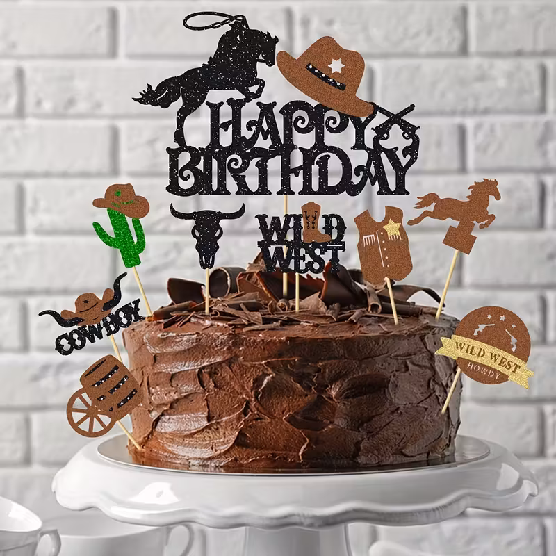 Cake Topper Vaquero