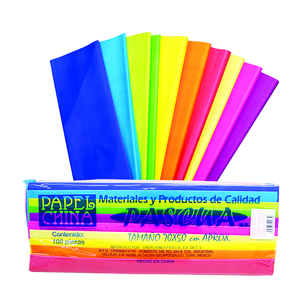 Papel China Intenso