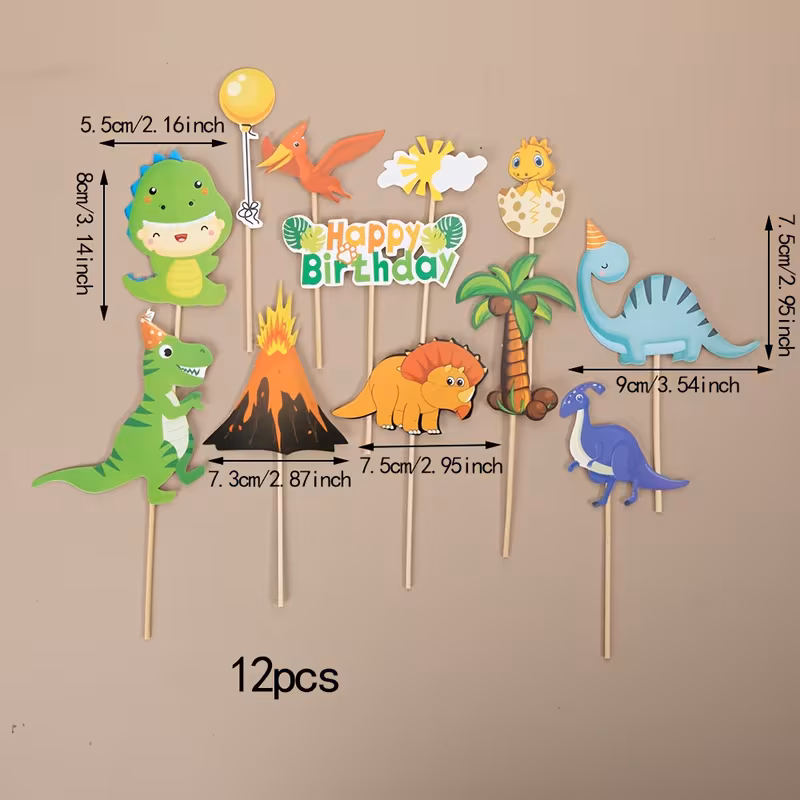 Cake Topper Dinosurio