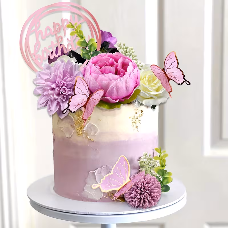 Cake Topper Happy Birthday