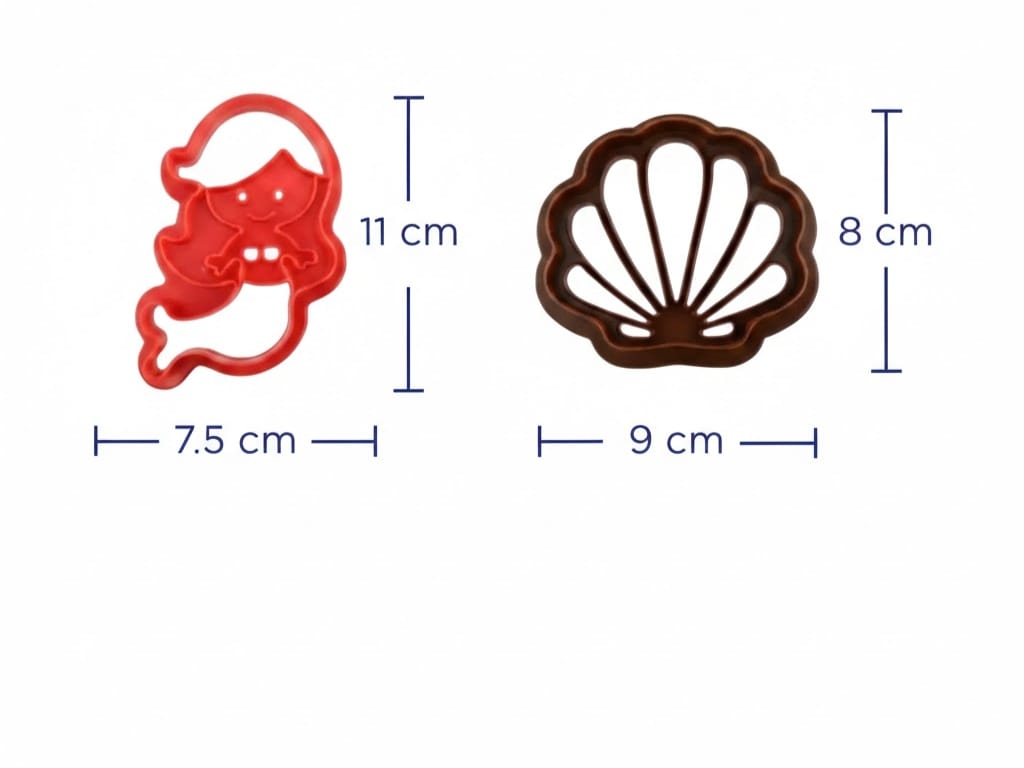Cortador de Galleta Sirena