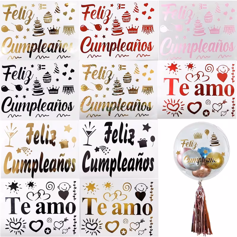 Pegatinas temáticas variadas