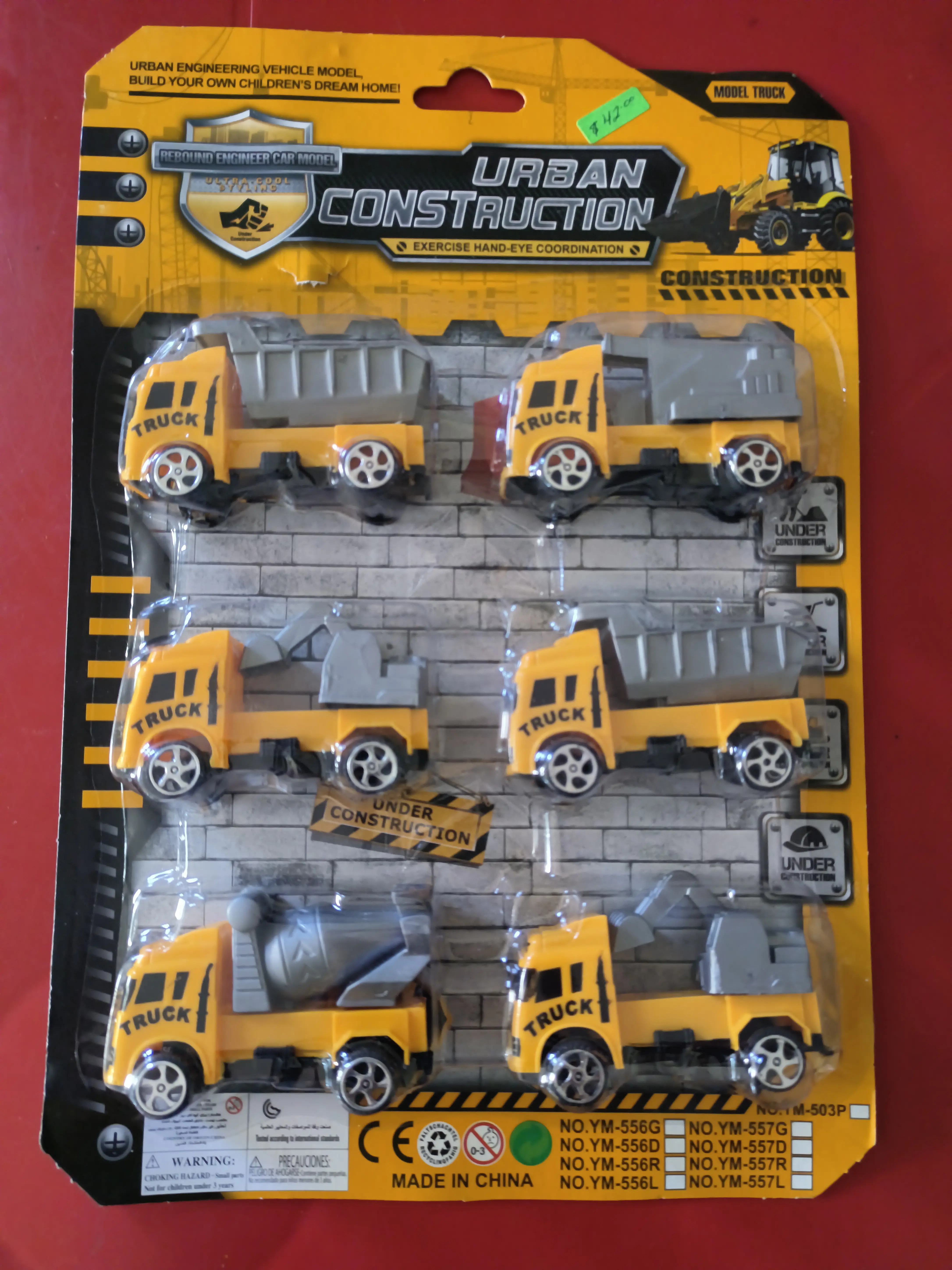 Set de carros construccion