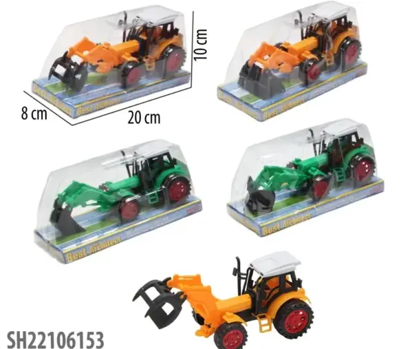 Tracctorde granja friccion