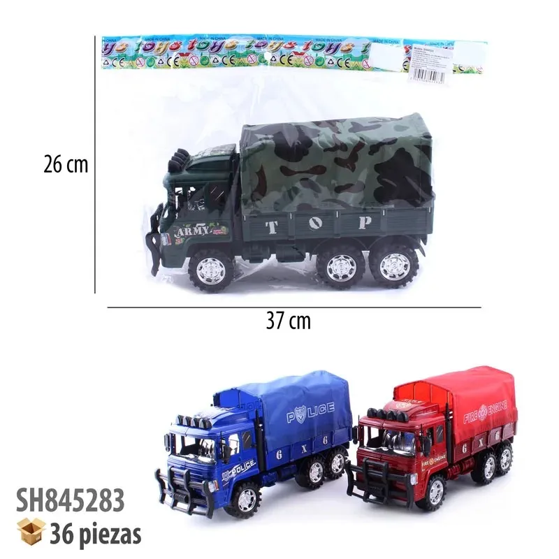 Camion frccion con lona