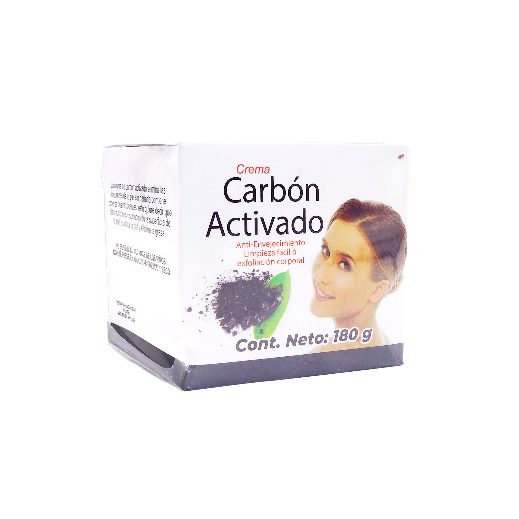 Crema Carbon activado 180g