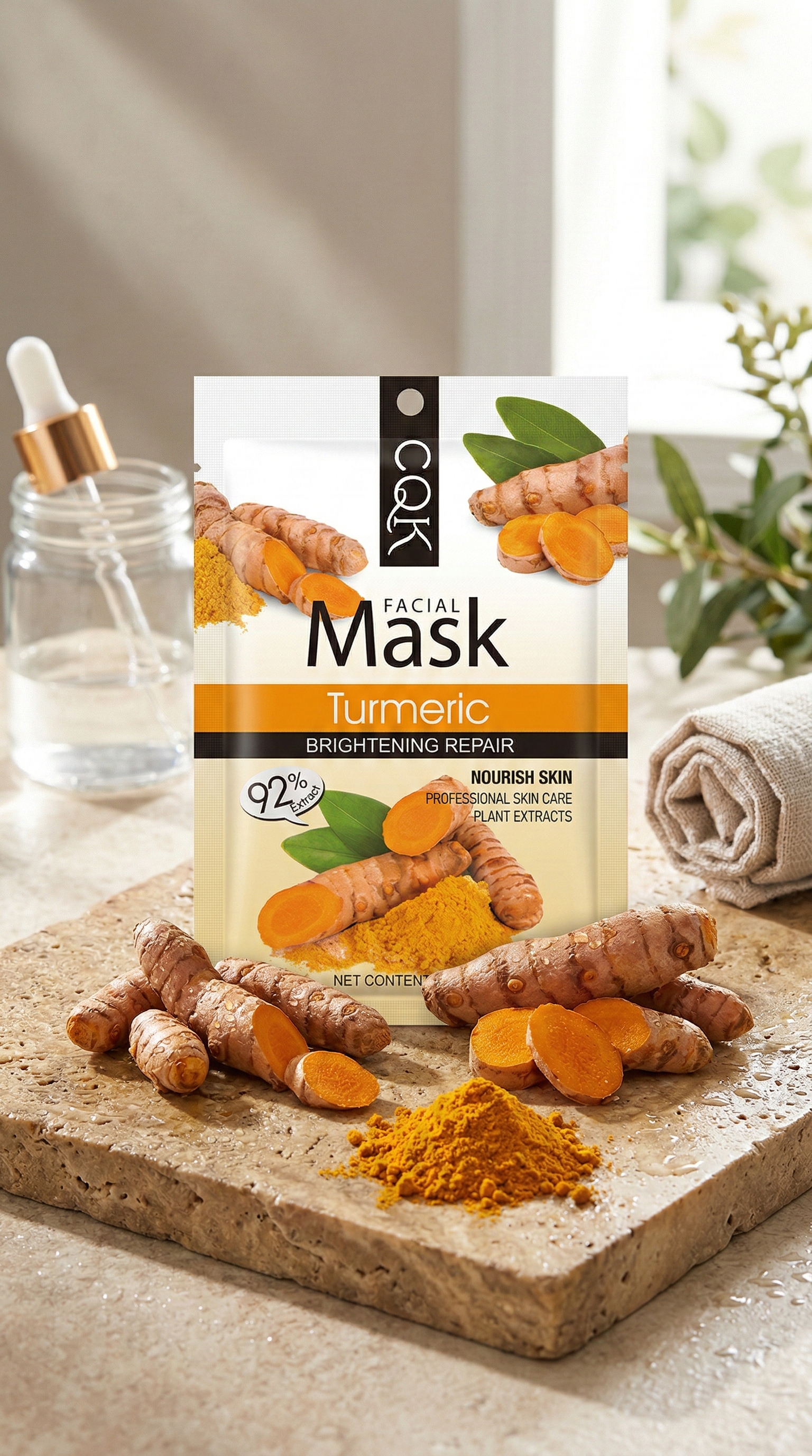 Mascarilla Facial de Cúrcuma