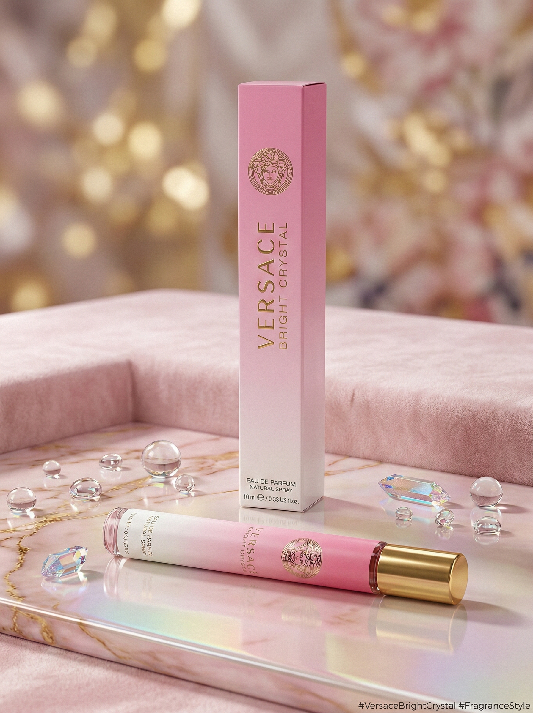 Perfume Vercage Bright Cristal de Dama