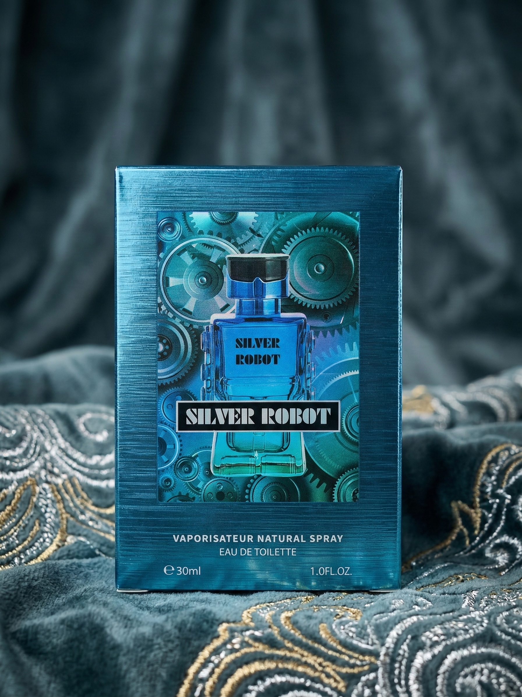 Perfume Silver Robot de Cabellero