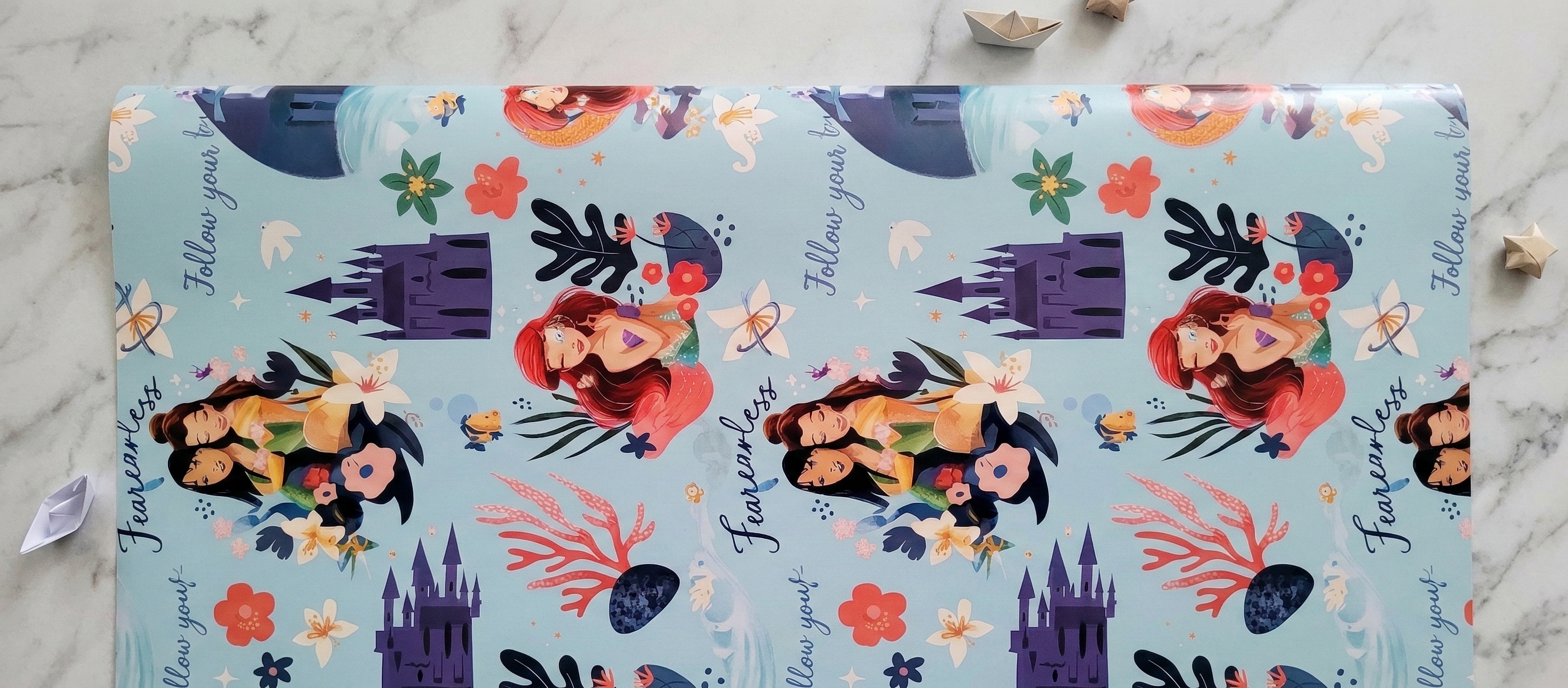 Papel Fantasía Niña collage