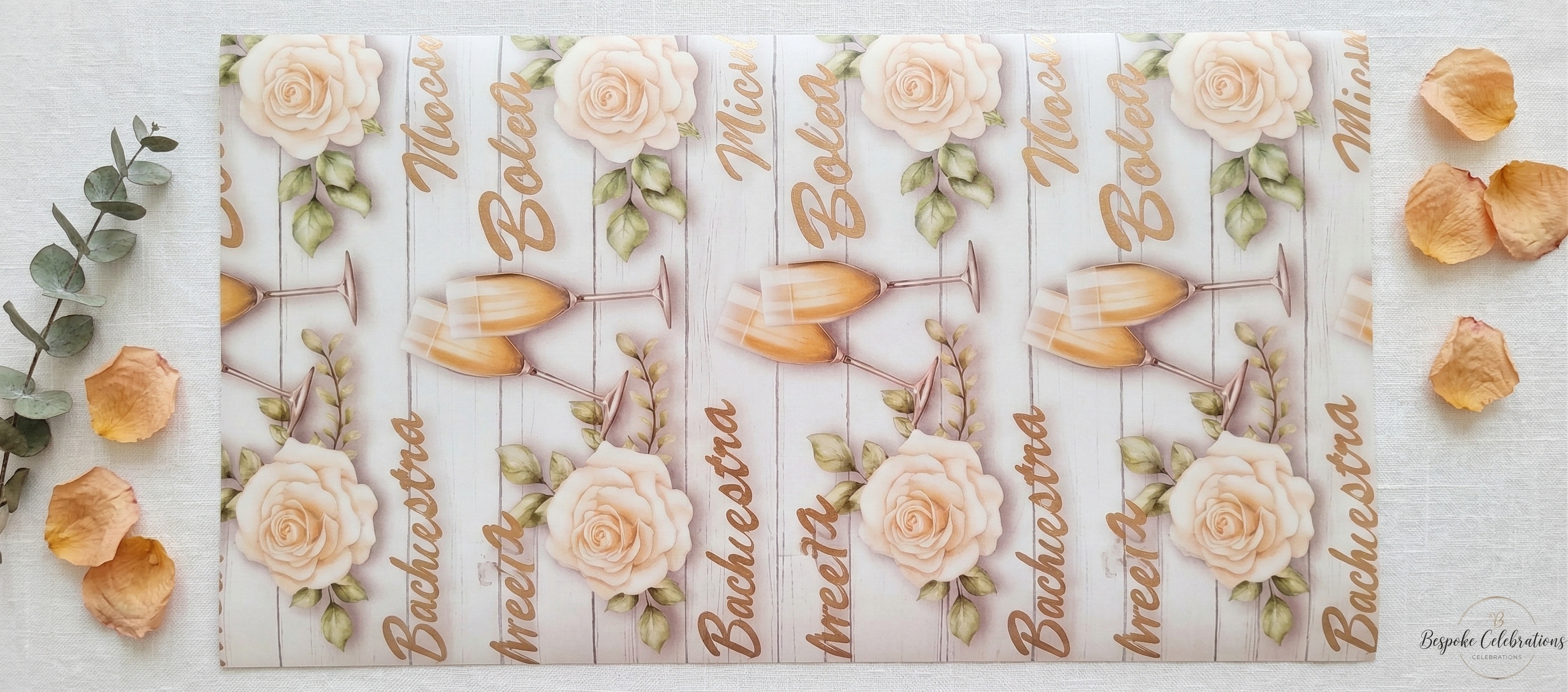 Papel Fantasía Boda collage