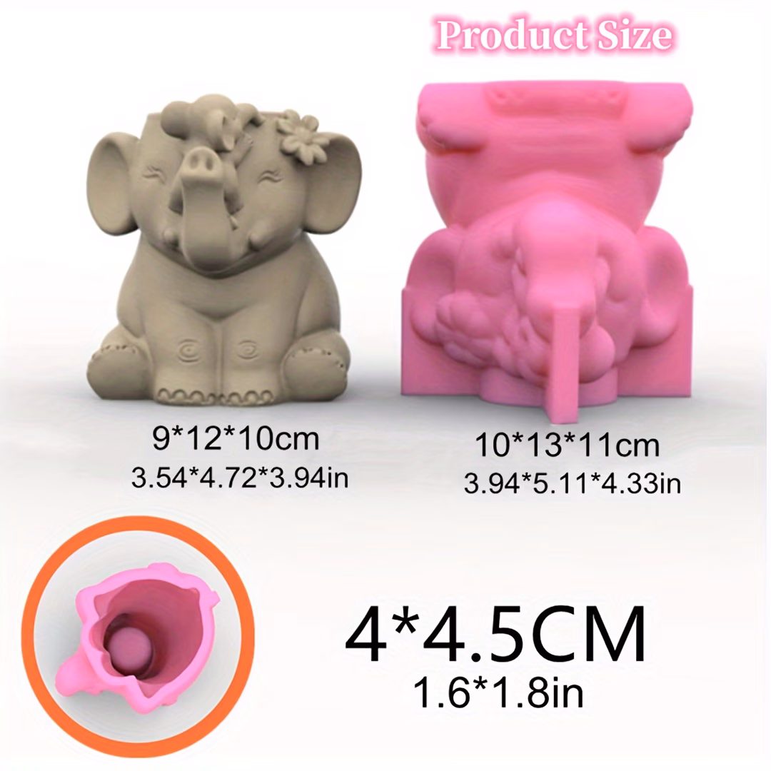 Molde de  elefante