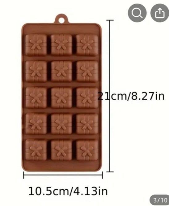 Molde Cafe de cajitas de regalo