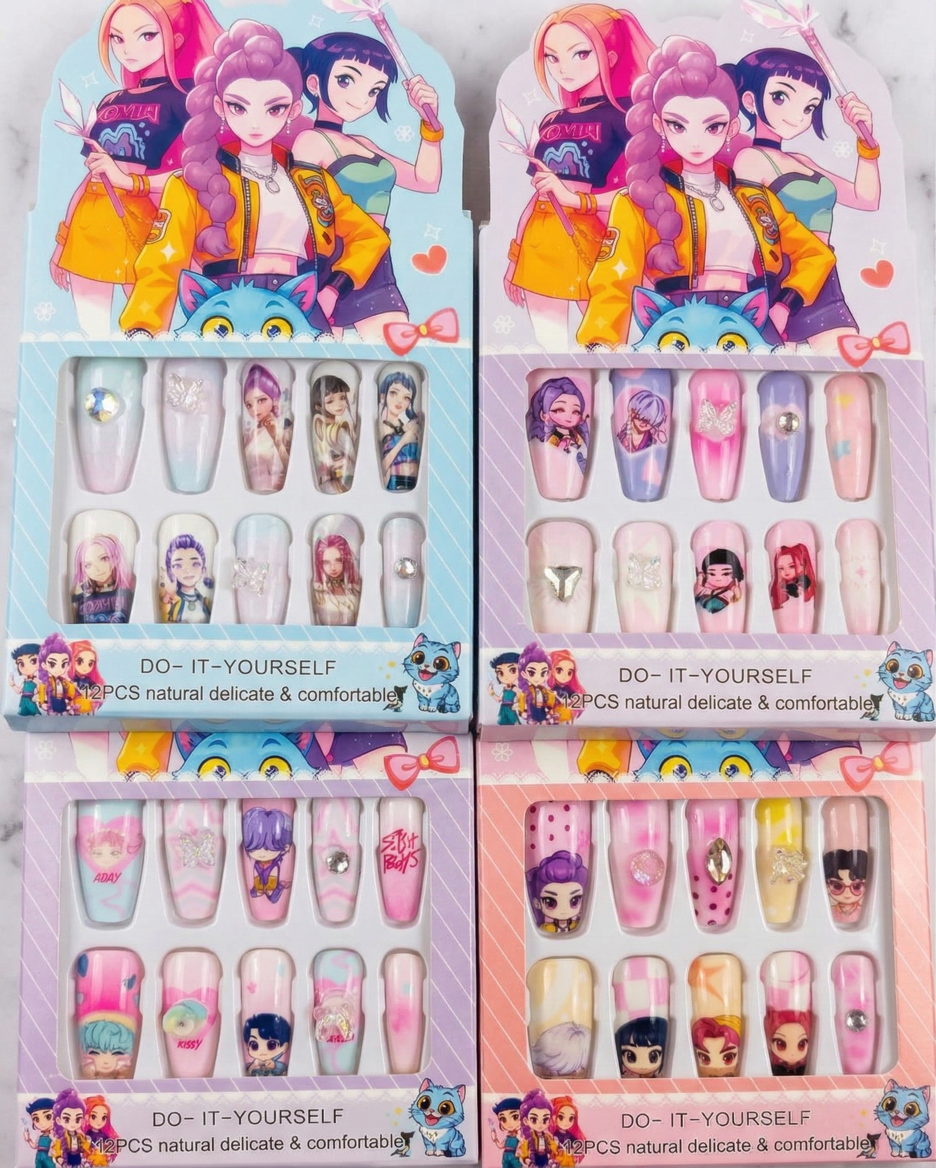 Uñas Decoradas de las K-pop