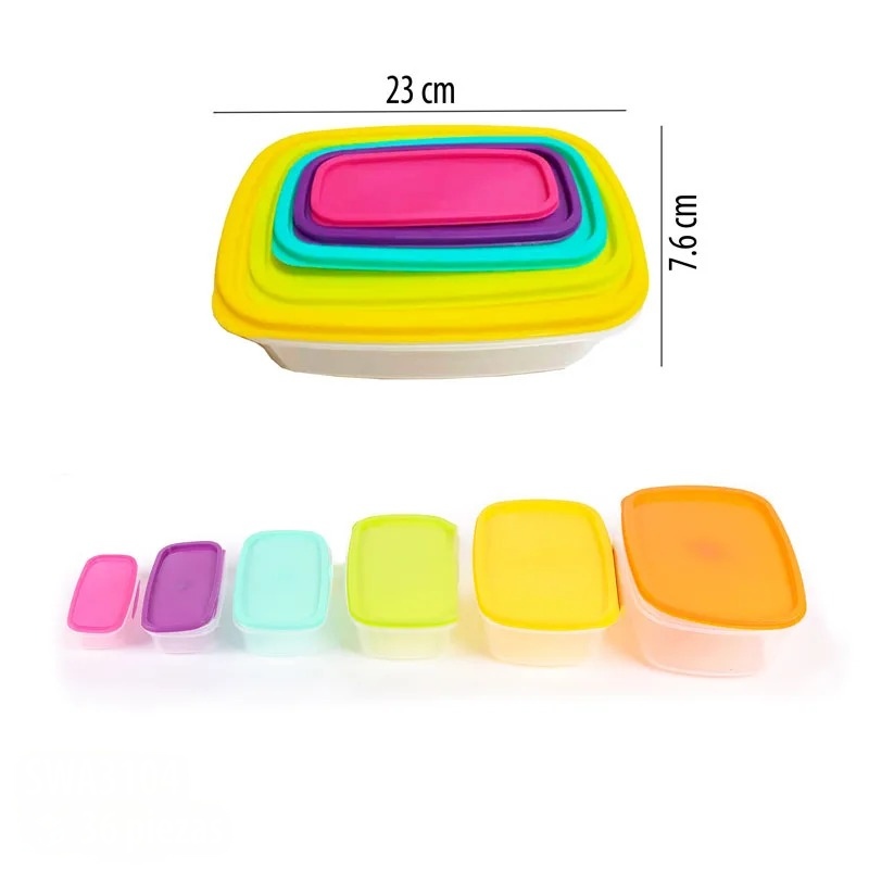 Tóper Cuadrado de Colores