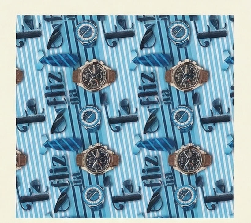 Papel Fantasía Caballero collage