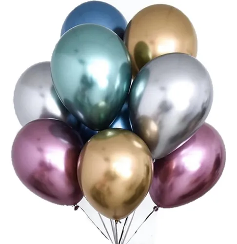 Kit de Globos con 10 Piezas de Latex