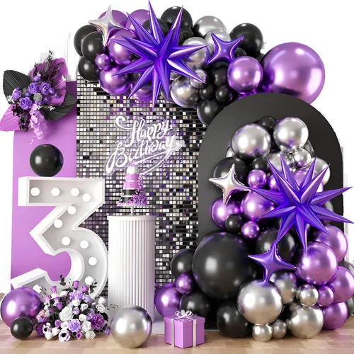 Kit de Globos Feliz Cumpleaños