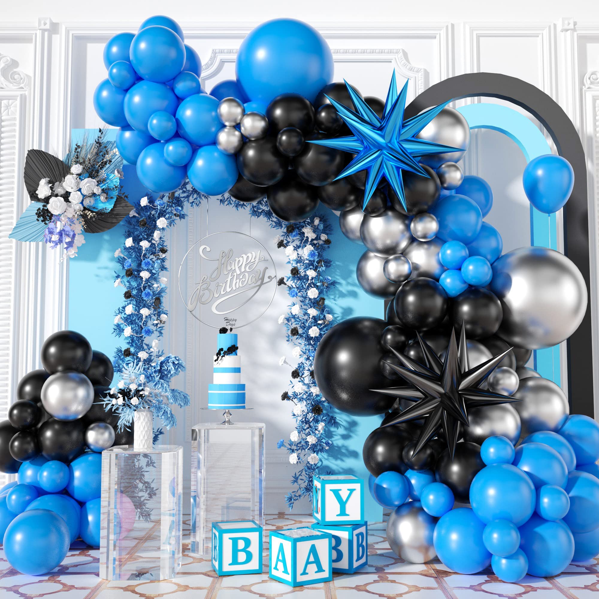 Kit de Globos Feliz Cumpleaños