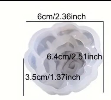 Molde Rosa 3