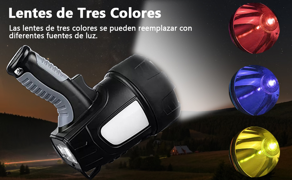 Luz de busqueda y rescate 100w