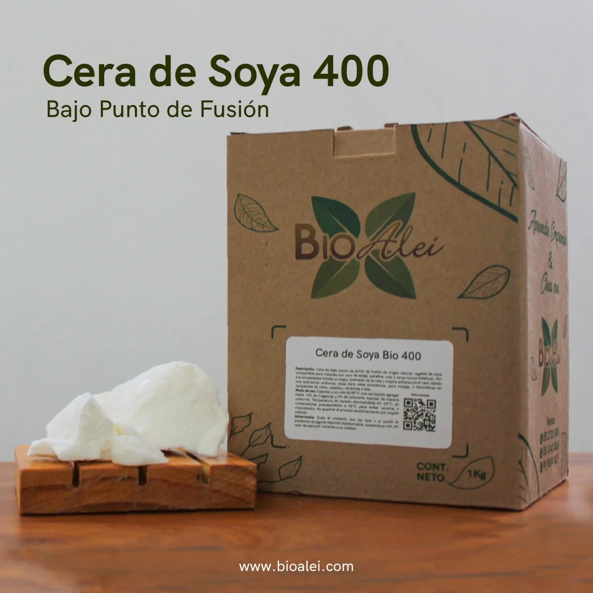 Cera de soya   Bio 400