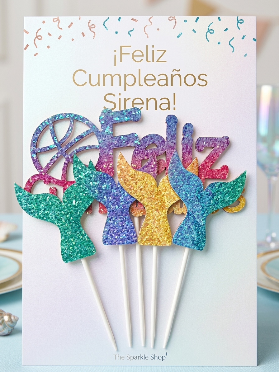 Letrero para Pastel Feliz Cumpleaños