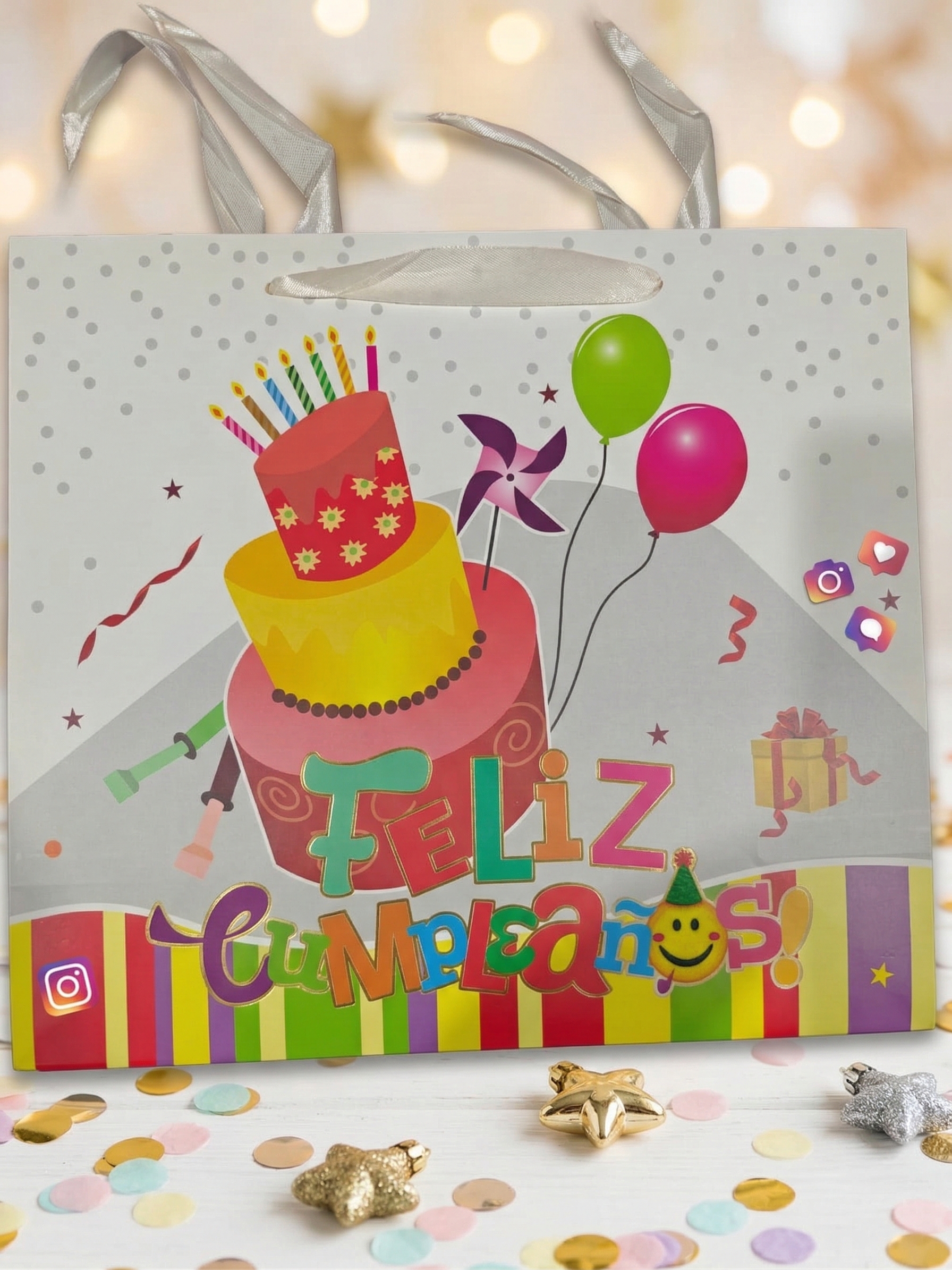 Bolsa de Regalo Feliz Cumplealos